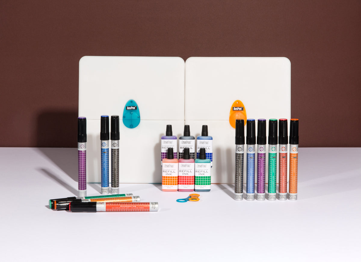 All-In-One Markers and Refills Pack - Bullet Nib – AusPen USA