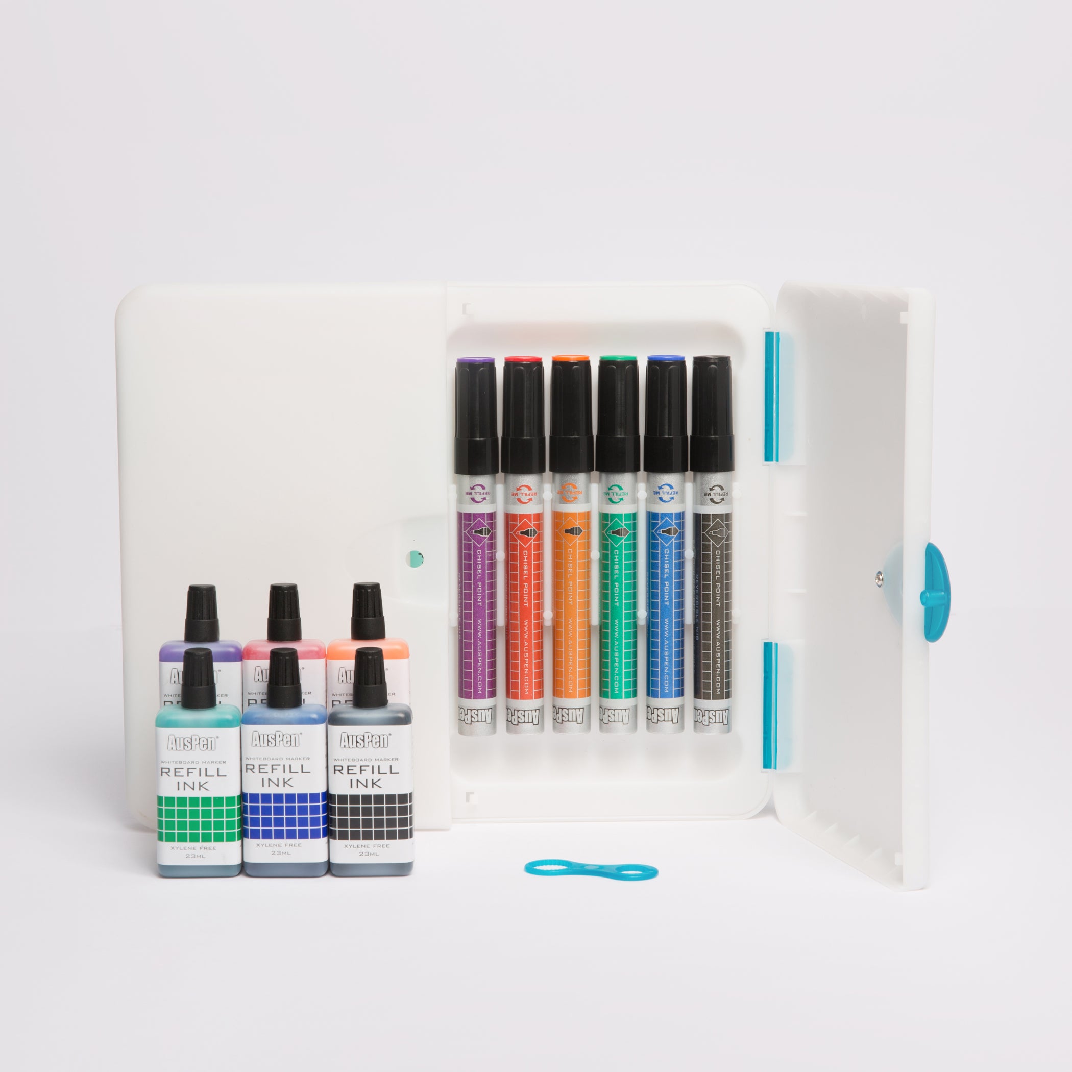 Refillable Dry Erase Markers Carry Case AusPen AusPen Australia